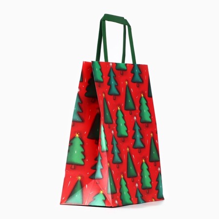 Package Gift New Year's "Christmas trees", 20 x 11 x 27.5 cm, New Year-2