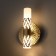 Sconces "minora" Led 3000k gold 21.5x15x15cm