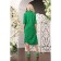 Women's dress, size 46, green color