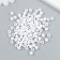 Beads Plastic "Dancing Cloud" Gloss Set 25 grams d = 0.6 cm