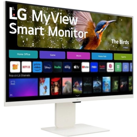 Monitor LG 31.5 "MyView 32SR85U-W White IPS LED 16: 9 HDMI M/M CAM Matte Has 400CD 178g/1 107990-7