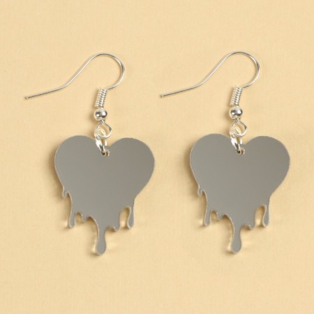 Earrings "Amor" 6 x 9 cm-2