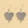 Earrings "Amor" 6 x 9 cm