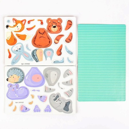 Educational game Magnetic Stories “All sorts of things. Zoo"-1
