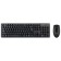 Keyboard + Mouse A4Tech 3330N CLAV: Black Mouse: Black USB Wireless Multimedia