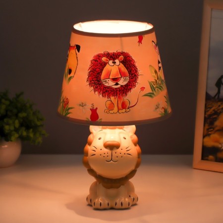 Board lamp "Leo" E14 15W brown 18x18x28 cm Risalux-2