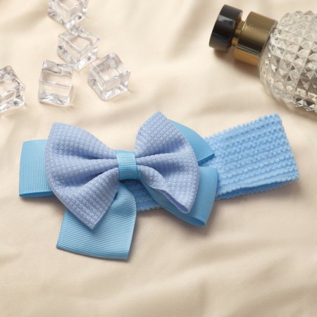 Hair bandage "chosen" blue, 16x3 cm