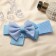Hair bandage "chosen" blue, 16x3 cm
