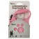 Diil roulette, 4 m, up to 20 kg, tape, pink
