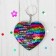 Soft keychain "Heart"