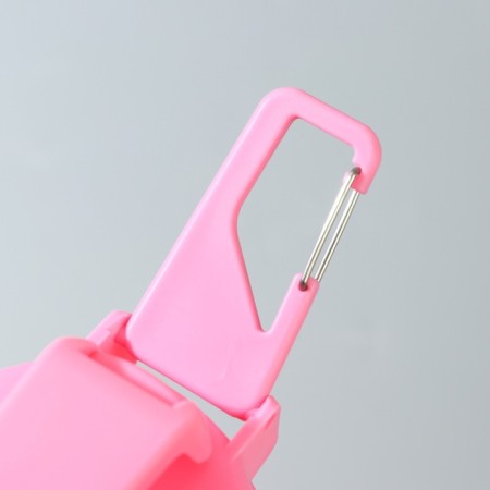 Walking drinker for cats "Milot", 23x7.5x7.5 cm, 750 ml, pink-4