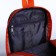 Baby backpack on lightning, 2 outer pockets, orange color