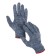 Workers, x/b gloves, knitting grade 10, 4 threads, size 9, without coating, gray