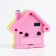 Alarm clock "House", with backlight, 9 x 8.5 cm, mix