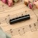 Set of upper thresholds for Music Life guitar, 6 pieces, 4.3x0.8x0.5cm, black