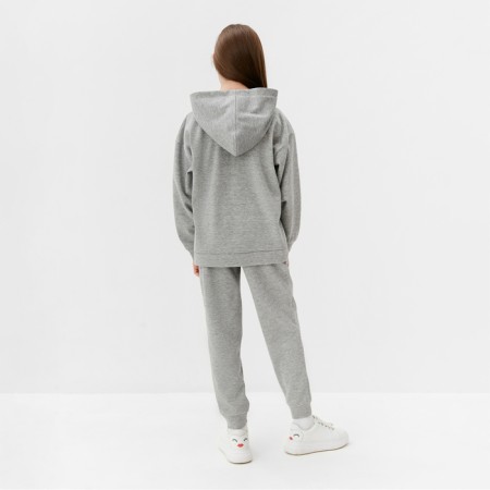 Minaku girl suit, gray color, height 140 cm-5