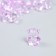 Decor for creativity Plastic "Bear" Lilac set 25 pcs 1.8x1.5x1 cm