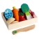 Game box with products "Vegetables and fish" 17x12.5x3.5 cm