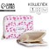 Wallet, 2 parts with lightning, white color