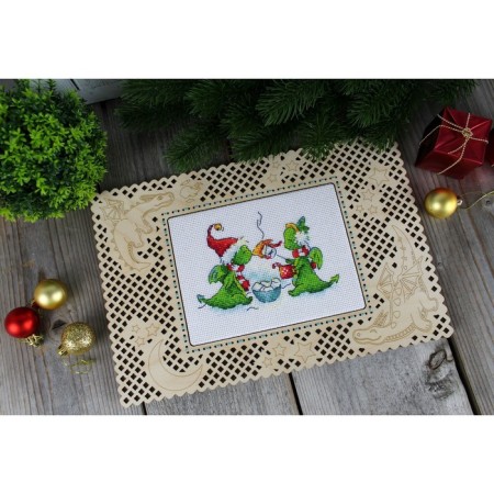 Embroidery Set "Come on to the Sprink" 9 × 13 cm-2
