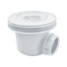 Siphon for shower pallet Wasserkraft D454, with a drain hole D = 40 mm, ABS plate