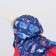 Zimovye jumpsuit for animals "Skier", M (DS 24-26, Osh 26-28, OG 36-38 cm), Mix