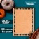 Bottom for knitting, rectangle - 20 × 15 cm, hdf 3 mm