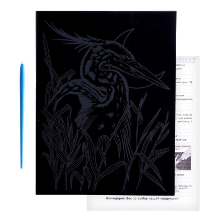 Engraving. Scretching, 18 × 24 cm, Japan "Japanese Hood"-1