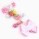 A set of hair hairpins, 5 pieces, cats aristocrats