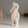 Polystone souvenir "Surprised Bear in a Pink Sweater" 7.5x5x16 cm