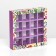 Box under 16 sweets, "flowers" 17.7 x 17.7 x 3.8 cm