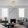 Smart ceiling lamp Foglia, 3W, G4, 75x75x40.5 cm