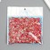 Glitter for creativity 45 grams "Coral mica" 18x12 cm