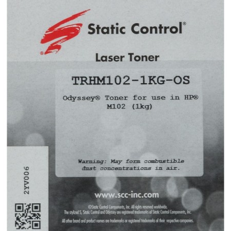 Toner Static Control TRHM102-1KG-SS, for HP LJ M104/M132, bottle 1000g, black-3