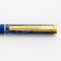 Pen in the gift case “Golden Teacher”, metal, blue paste, writing node 1.0 mm