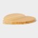 District for serving the share of Striata Heart, 19.5 × 19.5 × 1.3 cm, bamboo
