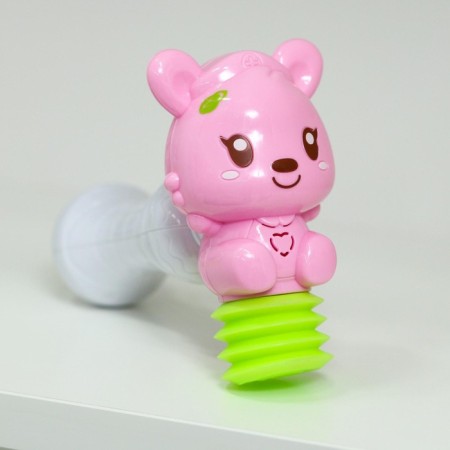 Rattle - squirrel "Squirrel - hammer", color mix, crush me-3