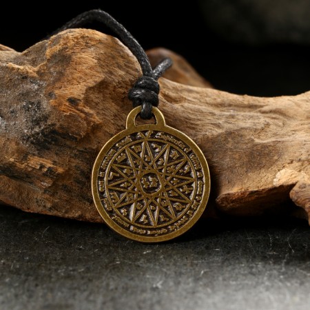 Amulet-sides "Pentakl Solomon" No. 07, metallic-1