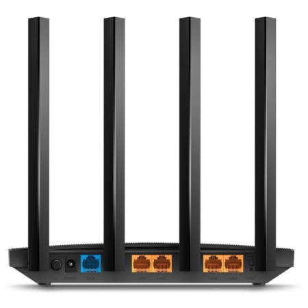 Wireless TP-Link Archer C6U AC1200, 1000 Mbps, 4 ports, 4G Ready, Black-2
