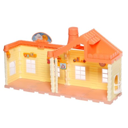 House for dolls "Cottage" with a doll and accessories-2