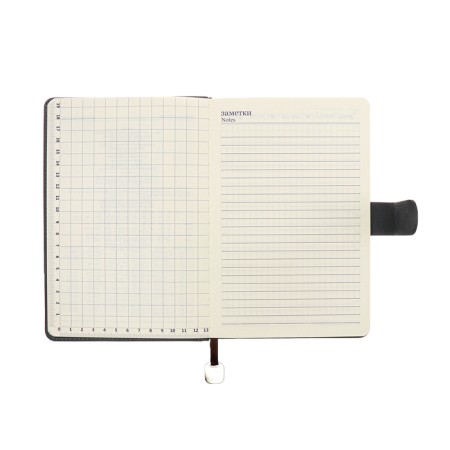 The diary of a non -section A5, 140l, cage, K/deputy, with a pen, in gift. box., Gray-12