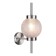 Bra Francesca, 1x40W E14, Nickel color, IP20