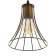 Lamp Bayerlux "Chilly" E27 40W gold 18x18x19-119cm