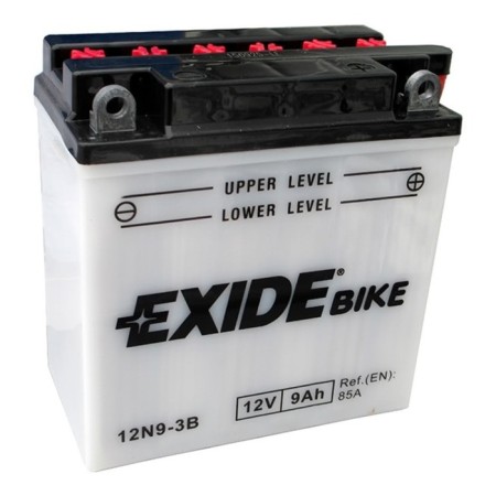 Battery EXIDE 9 ACh 12N9-3B (YB9L-B), reverse polarity