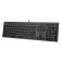 Keyboard A4Tech FSTYLER FX60 Gray USB Slim Led (FX60 GREY / White)