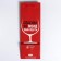 Package Gift Laminated for a bottle, packaging, “Thank you for the occasion”, 13 x 35 x 10 cm