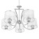 Chandelier 6591213/5 E27 40W chrome 58x58x70 cm Bayerlux