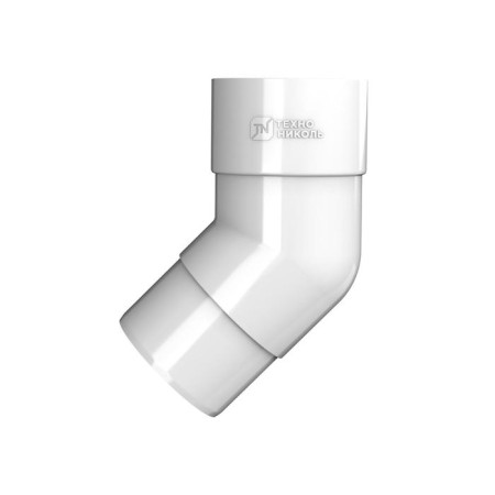 Pipe knee 108 ° PVC technonic-1