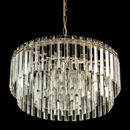 Suspended chandelier Citilux “Foundation” CL303193, 9X60W, E14, brown color-7