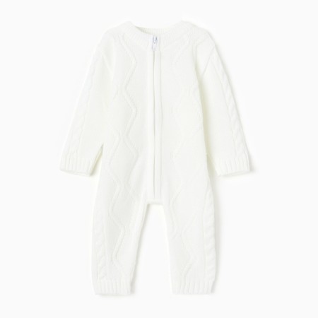 Knitted Knitty Children's Minaku, white color, height 74-80 cm